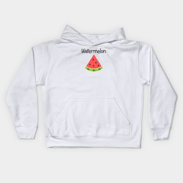 Watermelon Kids Hoodie by EclecticWarrior101